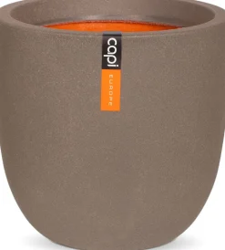 Capi Europe bloempot Smooth taupe D 43 H 41 cm
