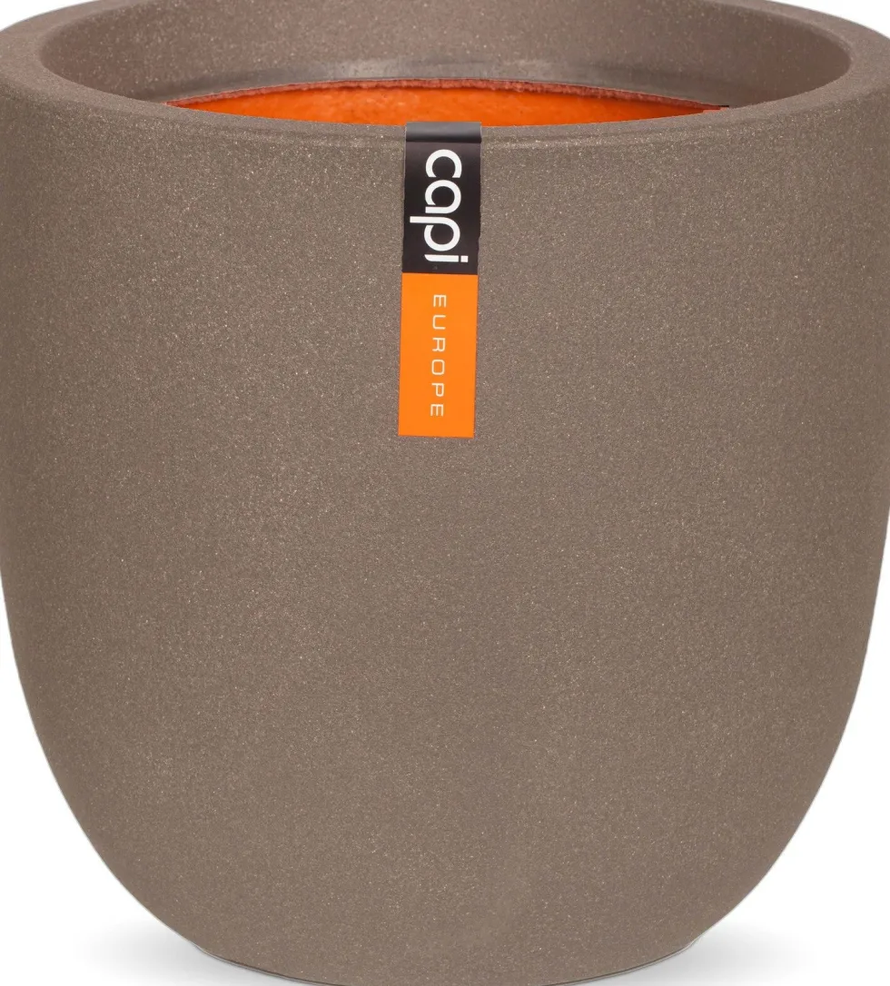 Capi Europe bloempot Smooth taupe D 43 H 41 cm