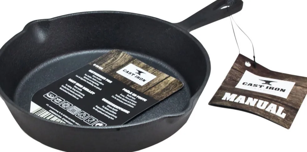 Cast Iron koekenpan zwart D 15 H 3 cm