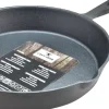 Cast Iron koekenpan zwart D 25 H 6 cm