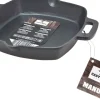 Cast Iron ovenschaal gietijzer zwart 25 x 25 x 6 cm