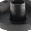 Cast Iron pan gietijzer met kiphouder zwart D 30 H 11,5 cm