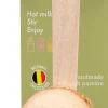 Choc-o-lait chocolademelk lepel macaron