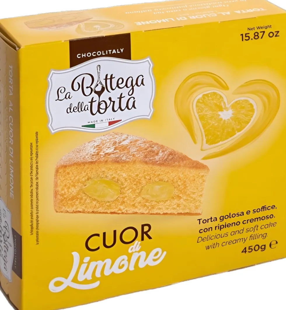 Chocolitaly cake Bottega della Torta citroen 450 gr