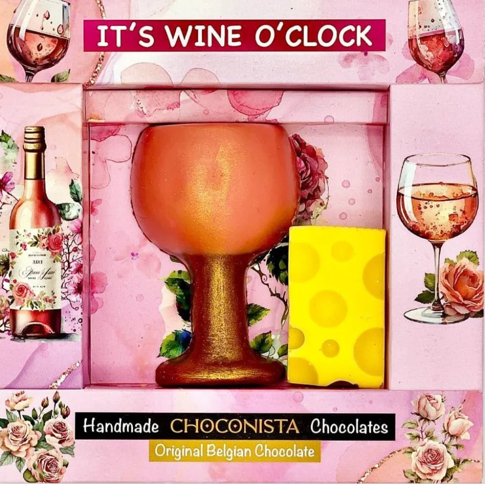 Choconista chocolade wine o clock 90 gr