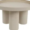 Countryfield decoratiebord op voet Cullen crème D 40 H 23 cm