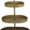 Countryfield etagère Bonamy goud 47 x 31,5 x 63 cm