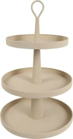 Countryfield etagère Cullen crème D 40 H 62 cm