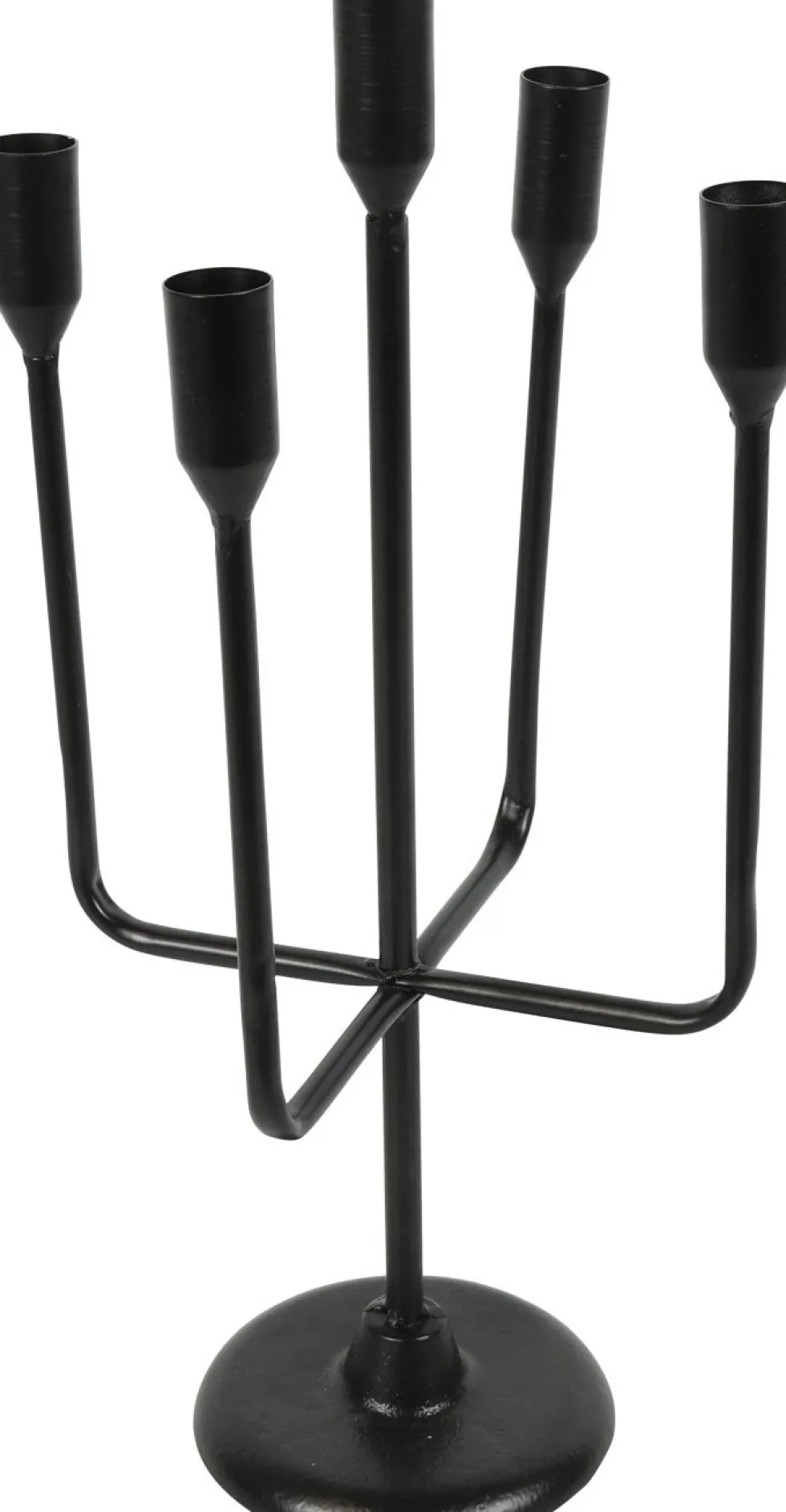 Countryfield kandelaar Kiros zwart D 16 H 40 cm