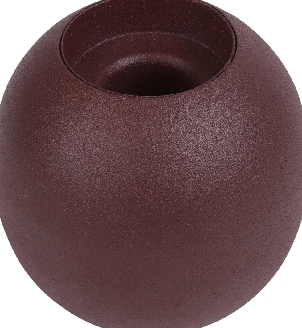 Countryfield kandelaar Rana paars D 8 H 8 cm