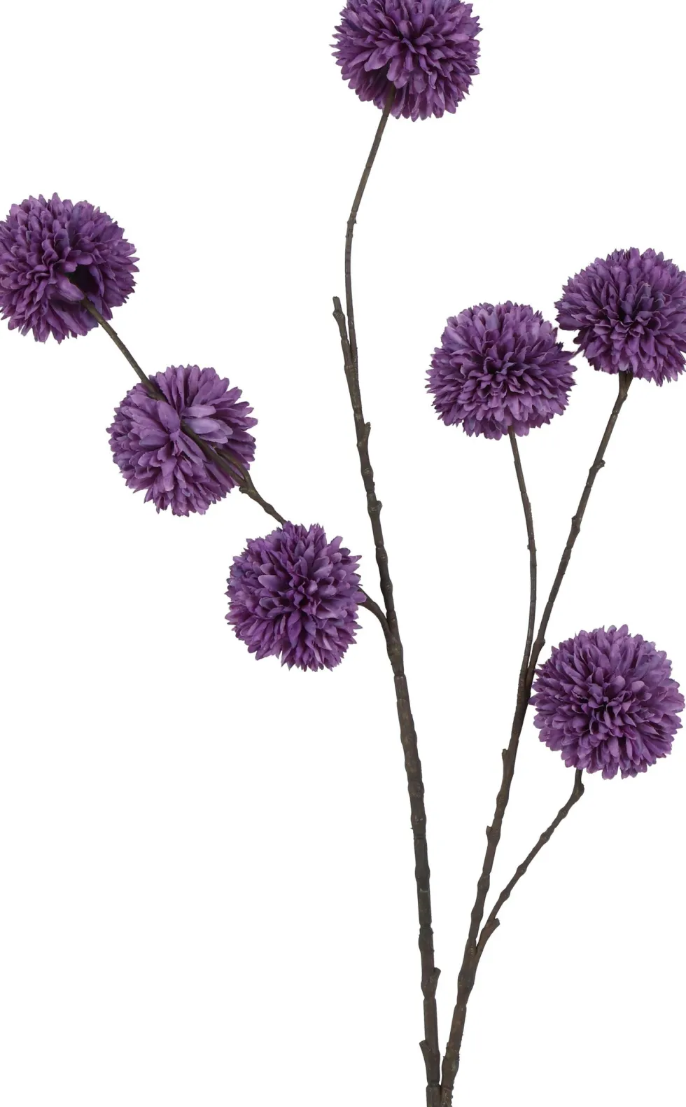 Countryfield kunstbloem Chrysant paars H 107 cm