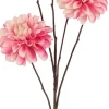 Countryfield kunstbloem Dahlia roze H 89 cm