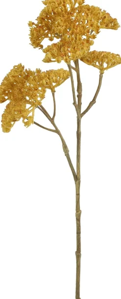Countryfield kunstbloem Duizendblad geel H 87 cm