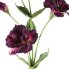 Countryfield kunstbloem Lisianthus rood H 94 cm