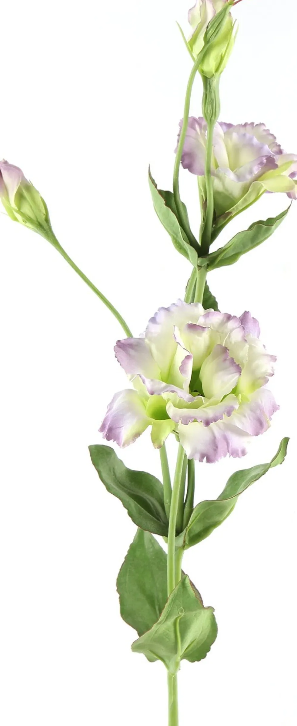 Countryfield kunstbloem Lisianthus wit H 94 cm