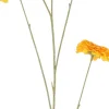 Countryfield kunstbloem Zinnia geel H 105 cm