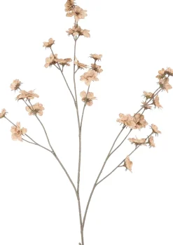 Countryfield kunstbloem Zinnia bruin H 109 cm