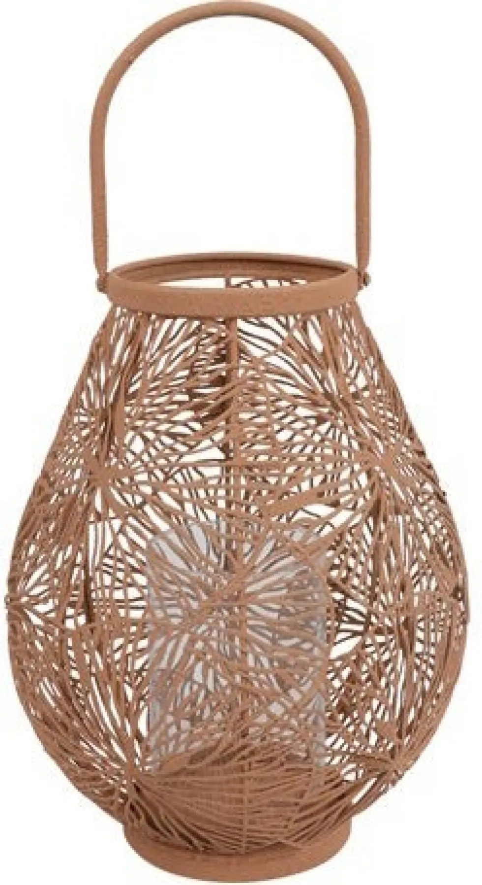 Countryfield lantaarn Janine beige D 21 H 27 cm