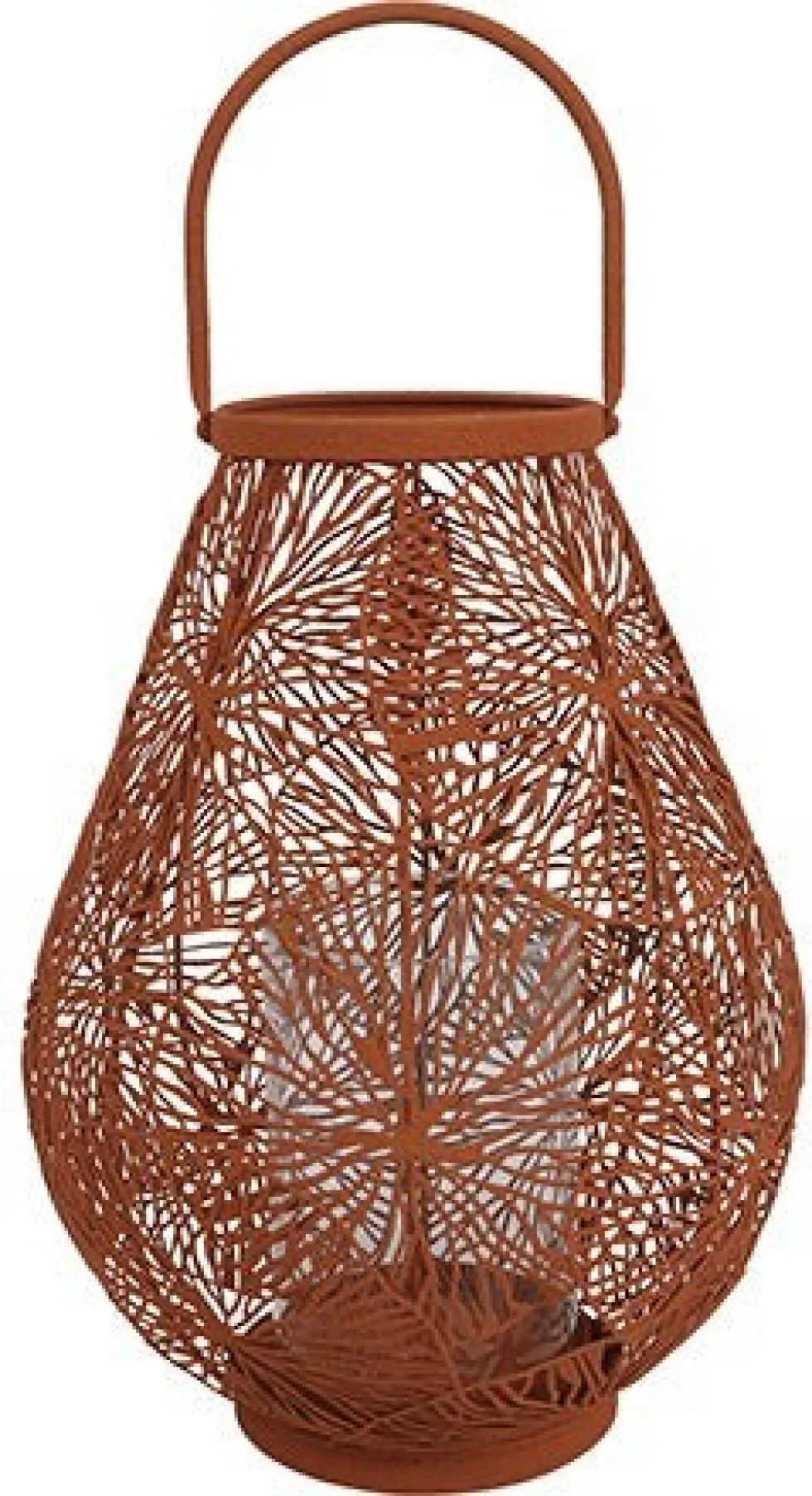 Countryfield lantaarn Janine terracotta D 24 H 32 cm