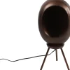 Countryfield vloerlamp op poten Eggy koper 13,5 x 24,5 x 52,5 cm