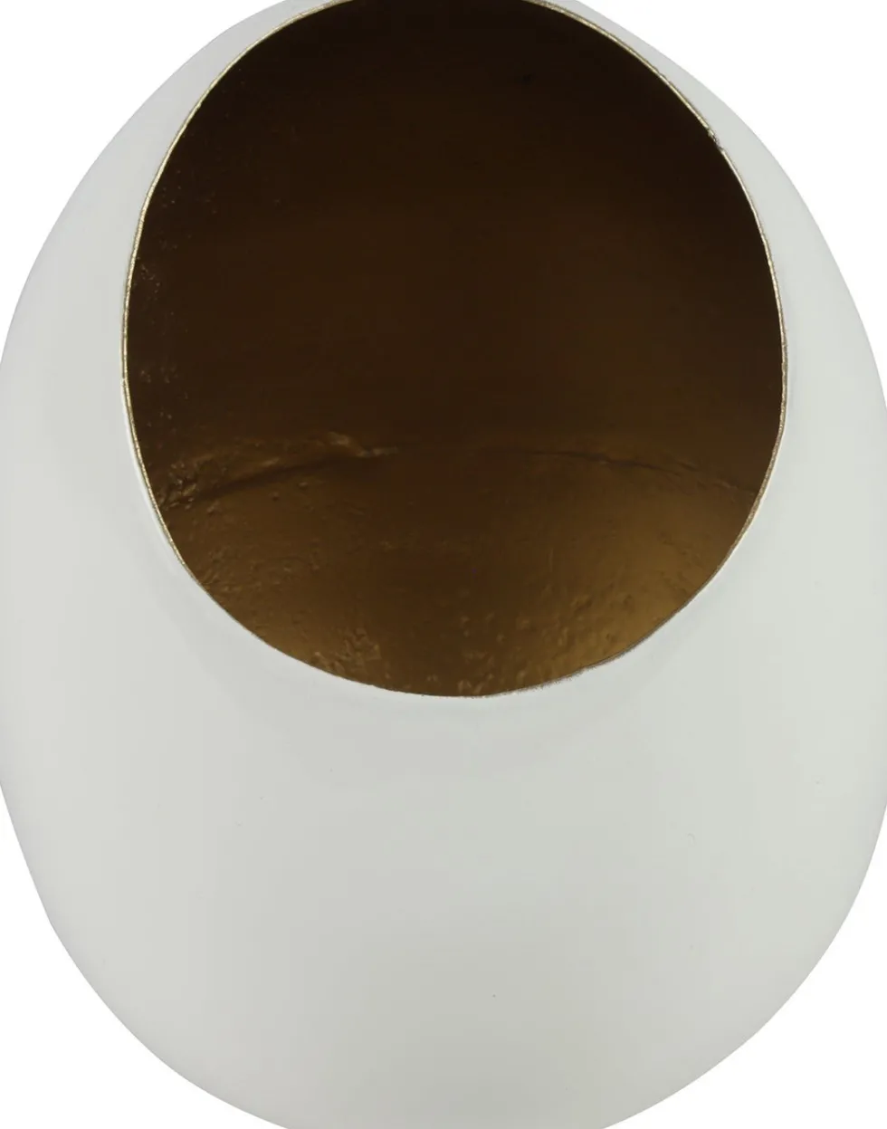 Countryfield waxinelichthouder Madras wit D 12,5 H 15,5 cm