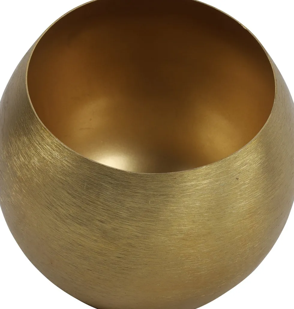 Countryfield waxinelichthouder Obion goud D 15,5 H 14,5 cm