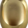 Countryfield waxinelichthouder Eggy goud 9,5 x 17 x 23 cm