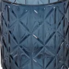 Countryfield waxinelichthouder Elliot blauw D 10 H 12,5 cm
