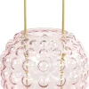 Countryfield windlicht Perly roze 18 x 18 x 27 cm