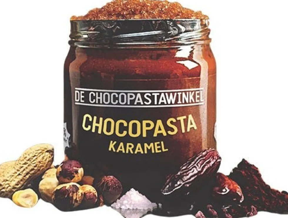 De Chocopastawinkel karamel zeezout 380 gr