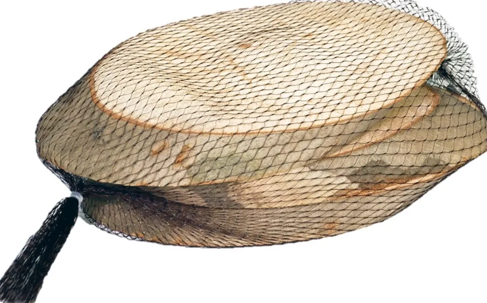 Decoratie boomstammen Branko naturel D 19 H 2 cm 3 stuks