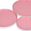 Decoratiebord Sabine roze D 22 H 2 cm