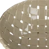 Decoratieschaal beige D 35 H 12,5 cm