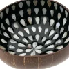 Decoratieschaal Coconut Bowl bruin 15 x 13 x 6 cm