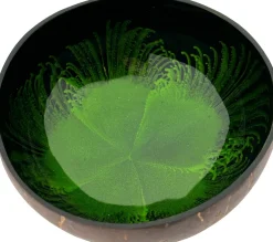 Decoratieschaal Coconut Bowl groen 15 x 13 x 6 cm