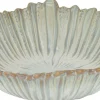 Decoratieschaal Ella blauw / crème D 28 H 9 cm