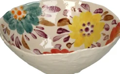 Decoratieschaal Fleur multi D 22,5 H 8,5 cm