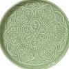 Decoris decoratiebord Cura groen D 22 H 3 cm