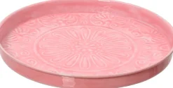Decoris decoratiebord Cura roze D 30 H 3 cm