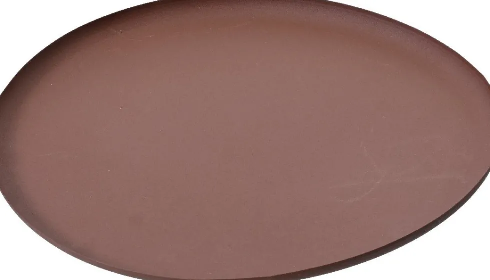Decoris decoratiebord Ise bruin D 42 H 2,5 cm