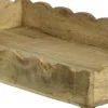 Decoris dienblad naturel mangohout 30,5 x 19,5 x 5 cm