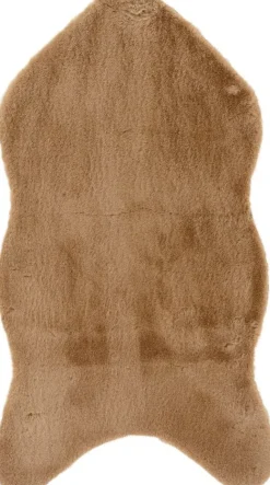 Decoris dierenvacht imitatiebont bruin 90 x 50 x 2 cm