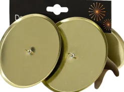 Decoris kandelaar goud D 8 H 4,5 cm