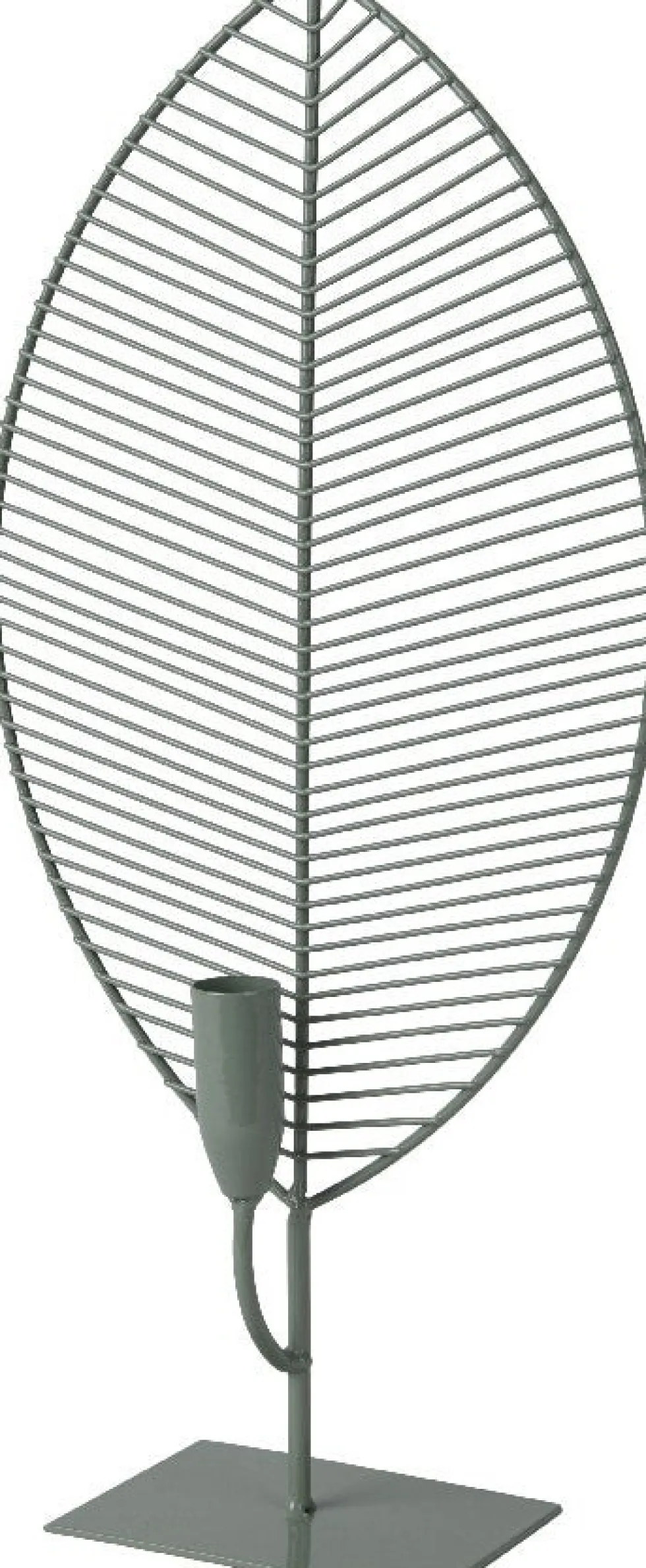 Decoris kandelaar groen 8 x 20 x 40 cm