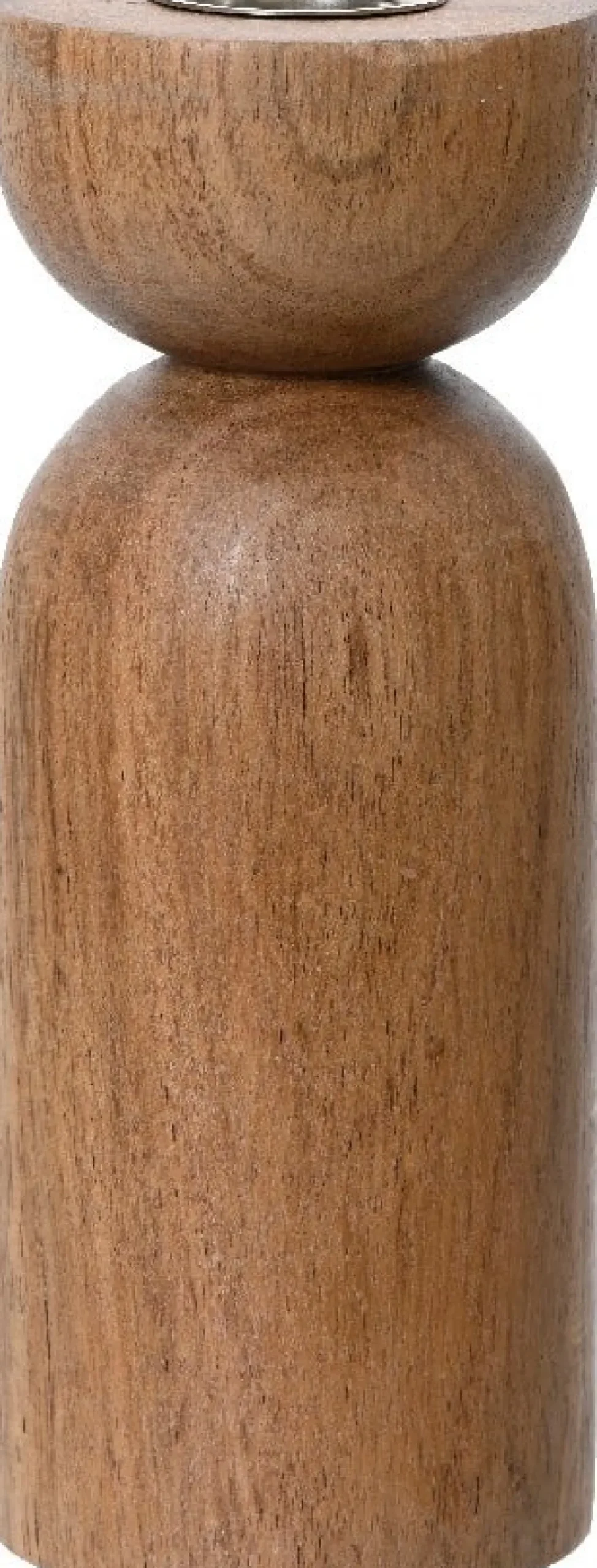 Decoris kandelaar naturel D 6 H 15 cm