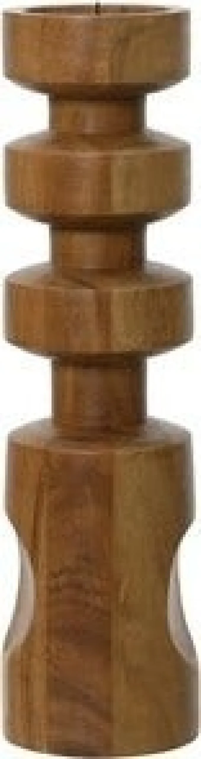 Decoris kandelaar naturel D 11 H 40,7 cm