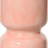 Decoris kandelaar roze D 10,5 H 15 cm
