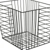 Decoris opbergmand zwart 22 x 22 x 30 cm