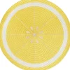 Decoris placemat Citroen geel D 38 cm