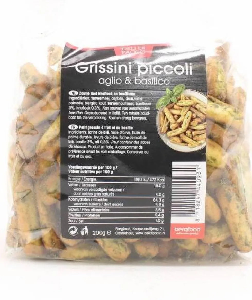 Deli Di Paolo dipstokjes aglio basilico 200 g